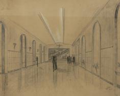 Croquis salle la Legia