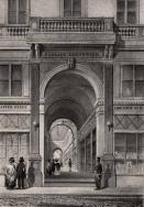 Gravure de l'entrée originale originale