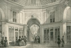 Gravure de la rotonde originale